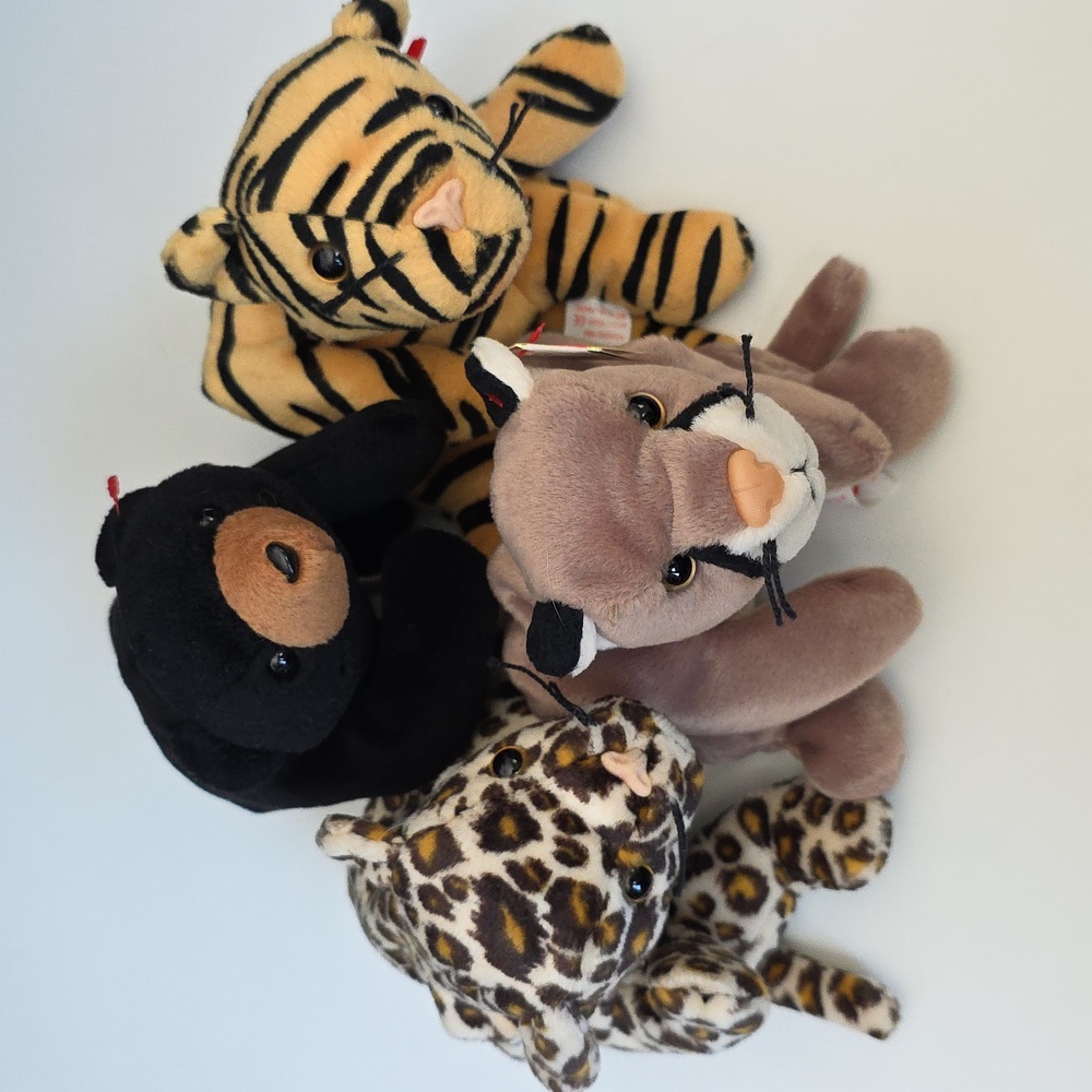 TY Beanie Babies Plush Toy Set